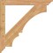 Ekena Millwork Balboa Traditional Smooth Bracket, Western Red Cedar, 3 1/2"W x 38"D x 38"H BKT04X38X38BOA01SWR - alternate 2